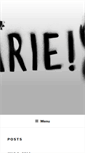 Mobile Screenshot of heymarie.com